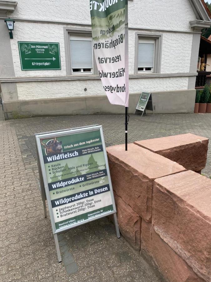 Pension - Gaestehaus Zum Pfaelzerwald Hinterweidenthal Eksteriør bilde